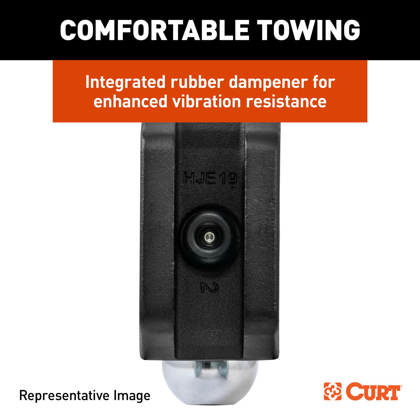Curt Manufacturing Receiver Hitch Ball Mounts 45934 Dual Attachment thumbnail 7