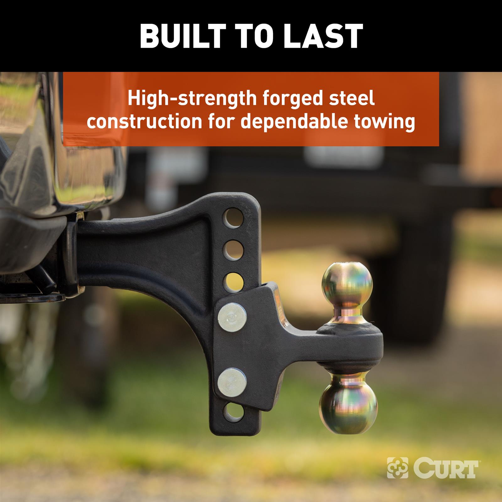 Curt Manufacturing Receiver Hitches 45937 Adjustable Hitch thumbnail 6