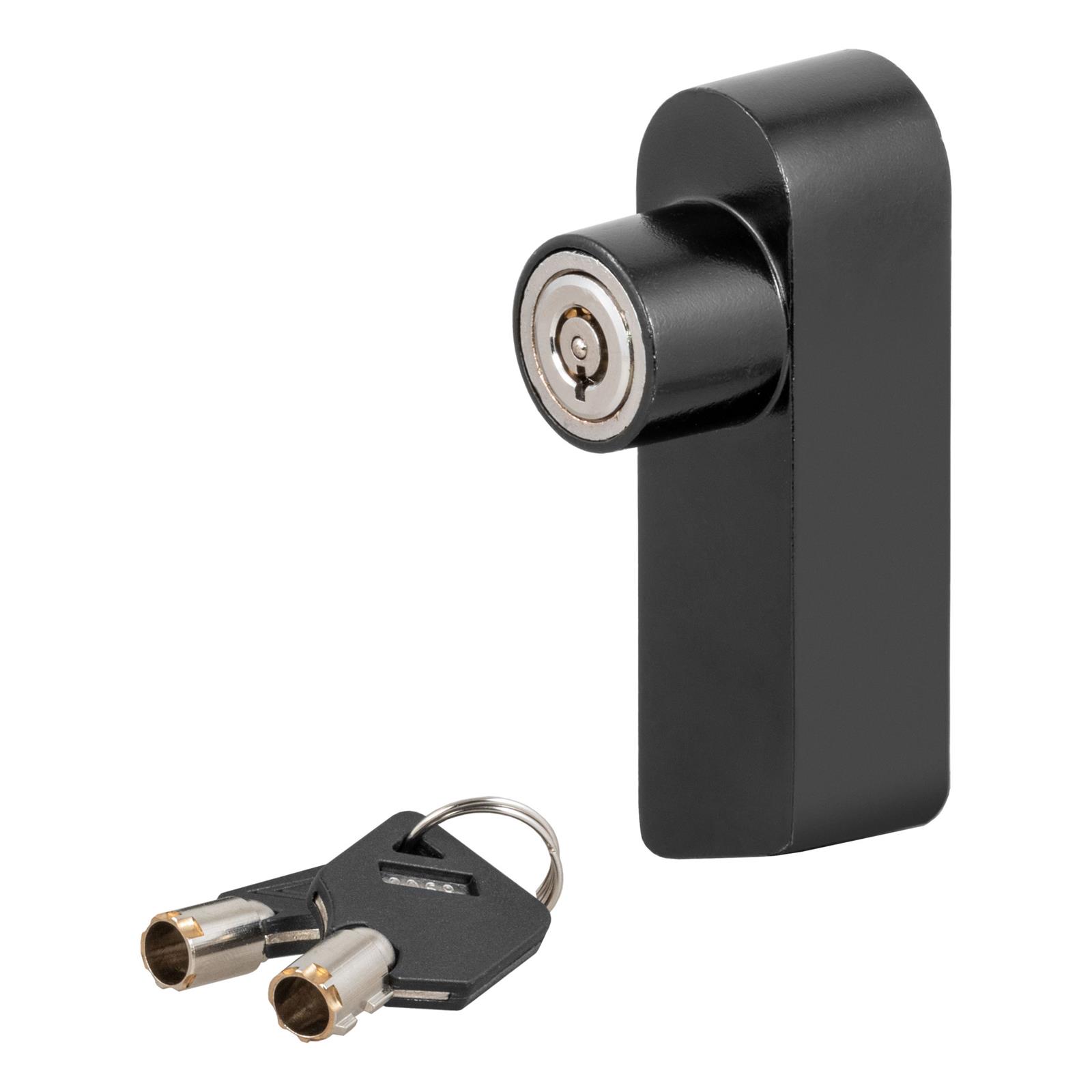 CURT Rebellion XD Tongue Locks 45938 Receiver Hitch and Coupler Locks, Trailer Hitch Lock, Lock, Each