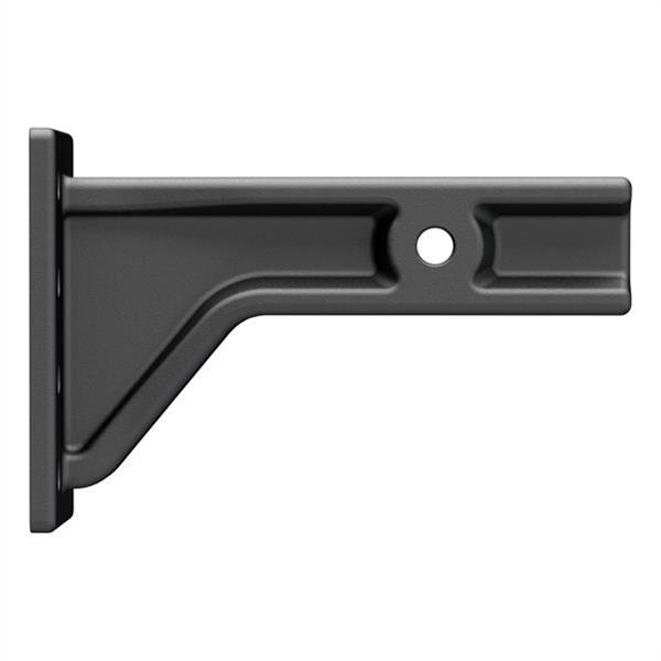 CURT Adjustable Pintle Mounts 48348 Mount, Adjustable, 20,000 lbs. , 3-Position Mounting, 2 1/2 in. Square Receiver Style, Steel, 7 1/4 in. High, 10 3/4 in. Long, Black, Each thumbnail 3