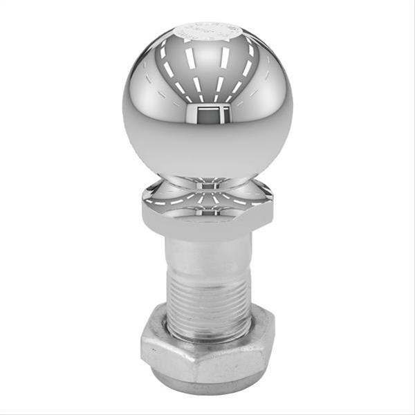 CURT Hitch Balls 48830 Ball, Chrome, 2 5/16 in. Ball, 1.250 in. Diameter Shank, Pintle Ball Replacement, 12,000 lbs, Each thumbnail 3