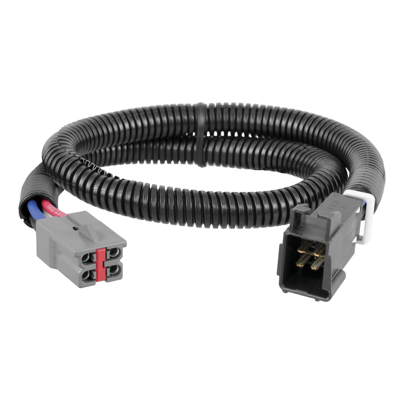CURT Brake Control Harnesses 51313 Trailer Controller Harness, Quick Plug Design, Ford, Each