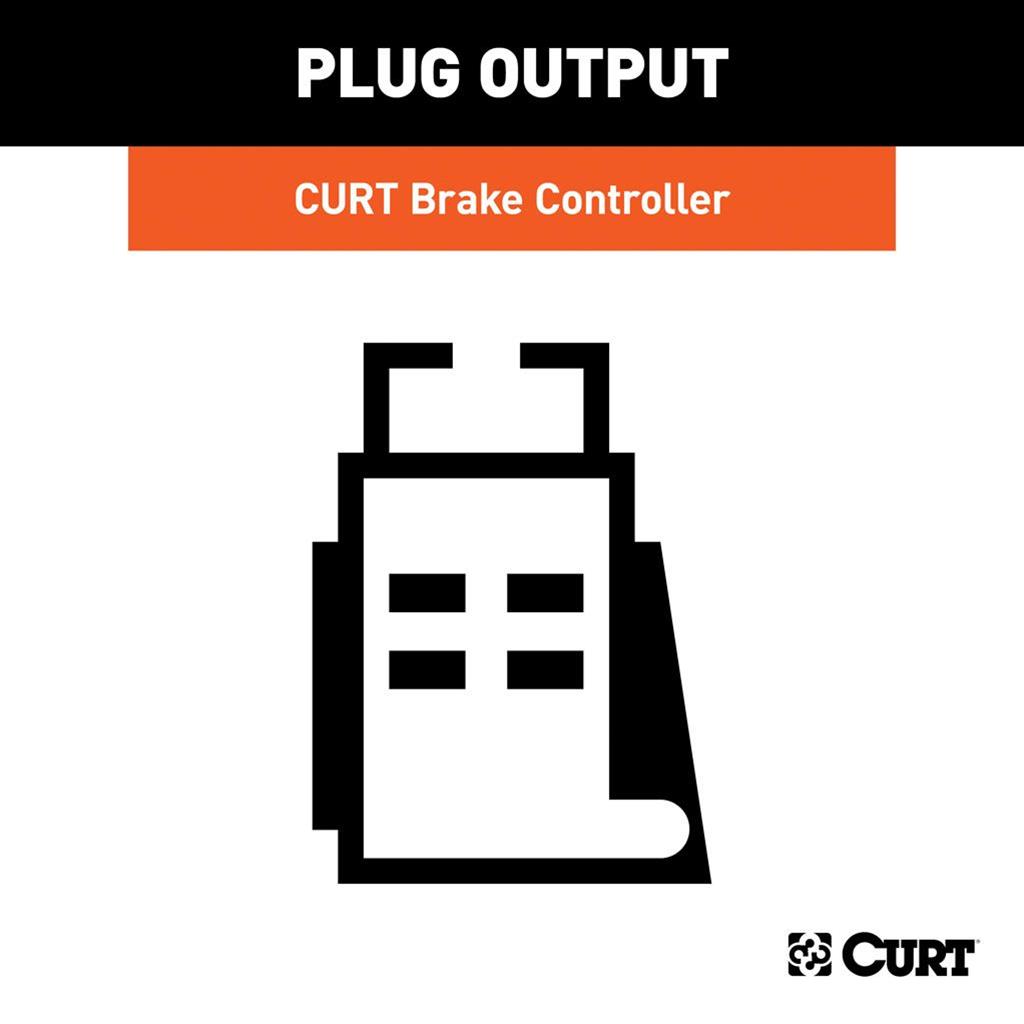 Curt Manufacturing Trailer Brake Controller Harnesses 51527 Control Harness thumbnail 2