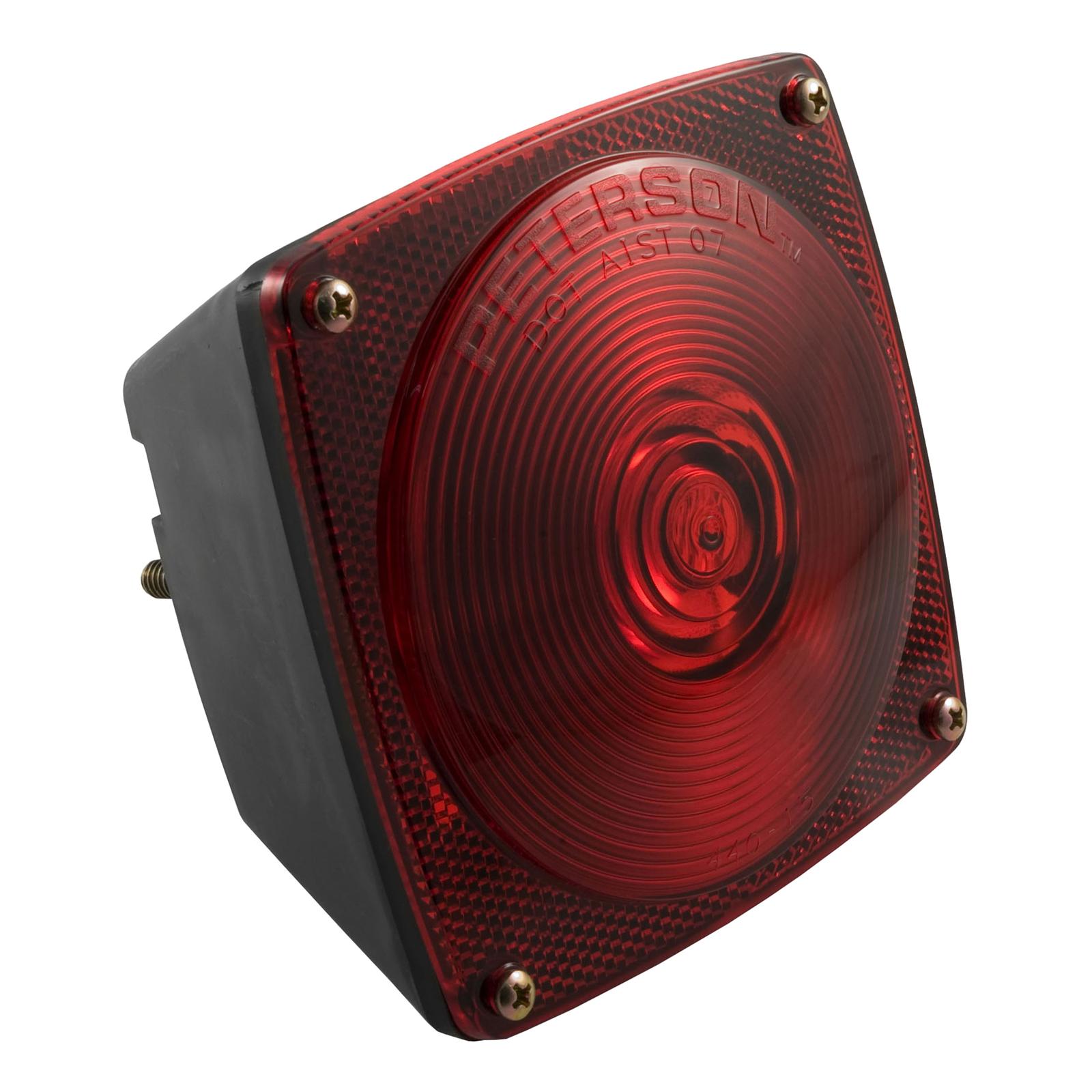 CURT Combination Trailer Lights 53440 Light, Taillight, Red, Stop, Tail, Turn, Rear/Side Reflector, Side Marker, Each thumbnail 2