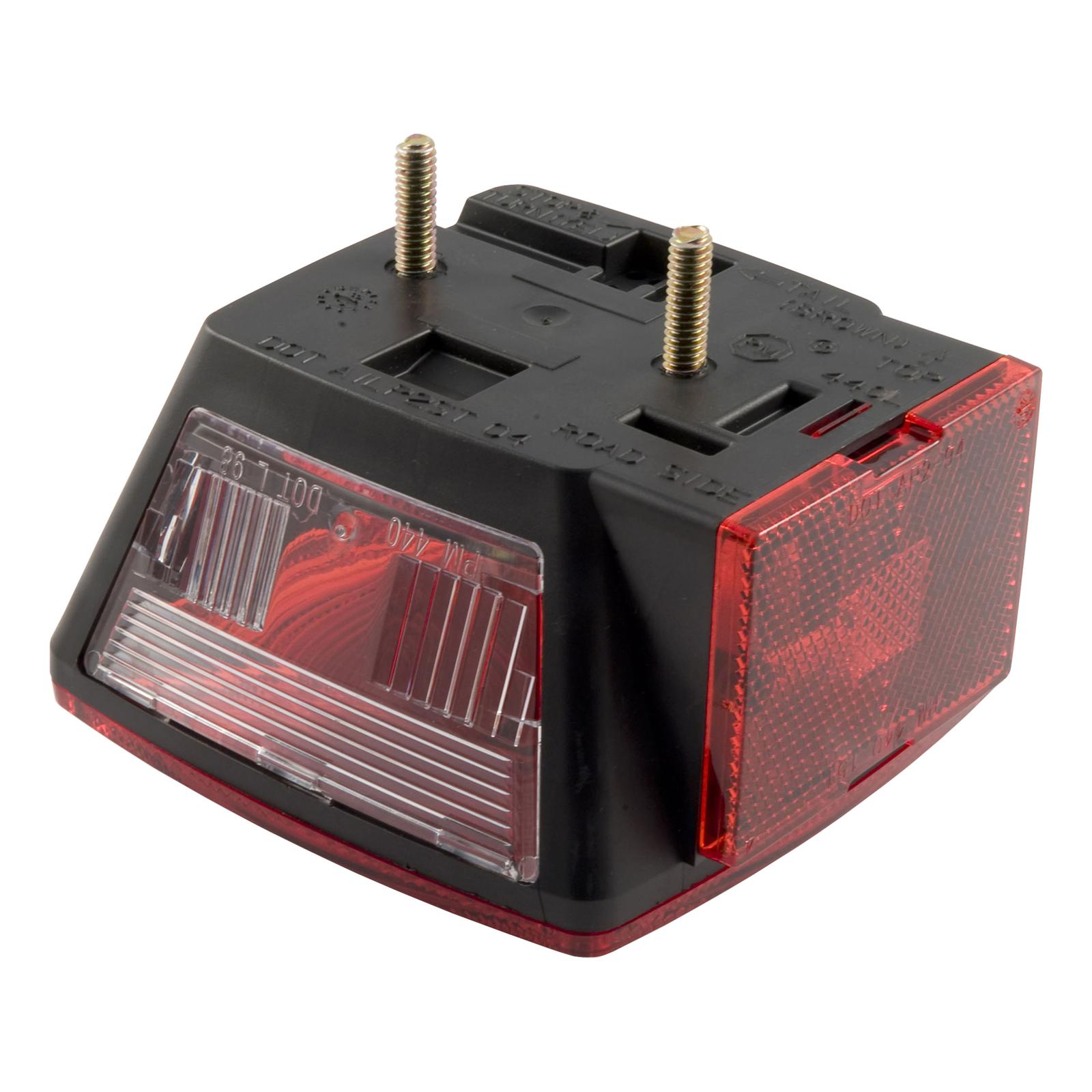 CURT Combination Trailer Lights 53441 Light, Taillight, Red, Stop, Tail, Turn, Rear/Side Reflector, Side Marker, License Illumination, Each thumbnail 3
