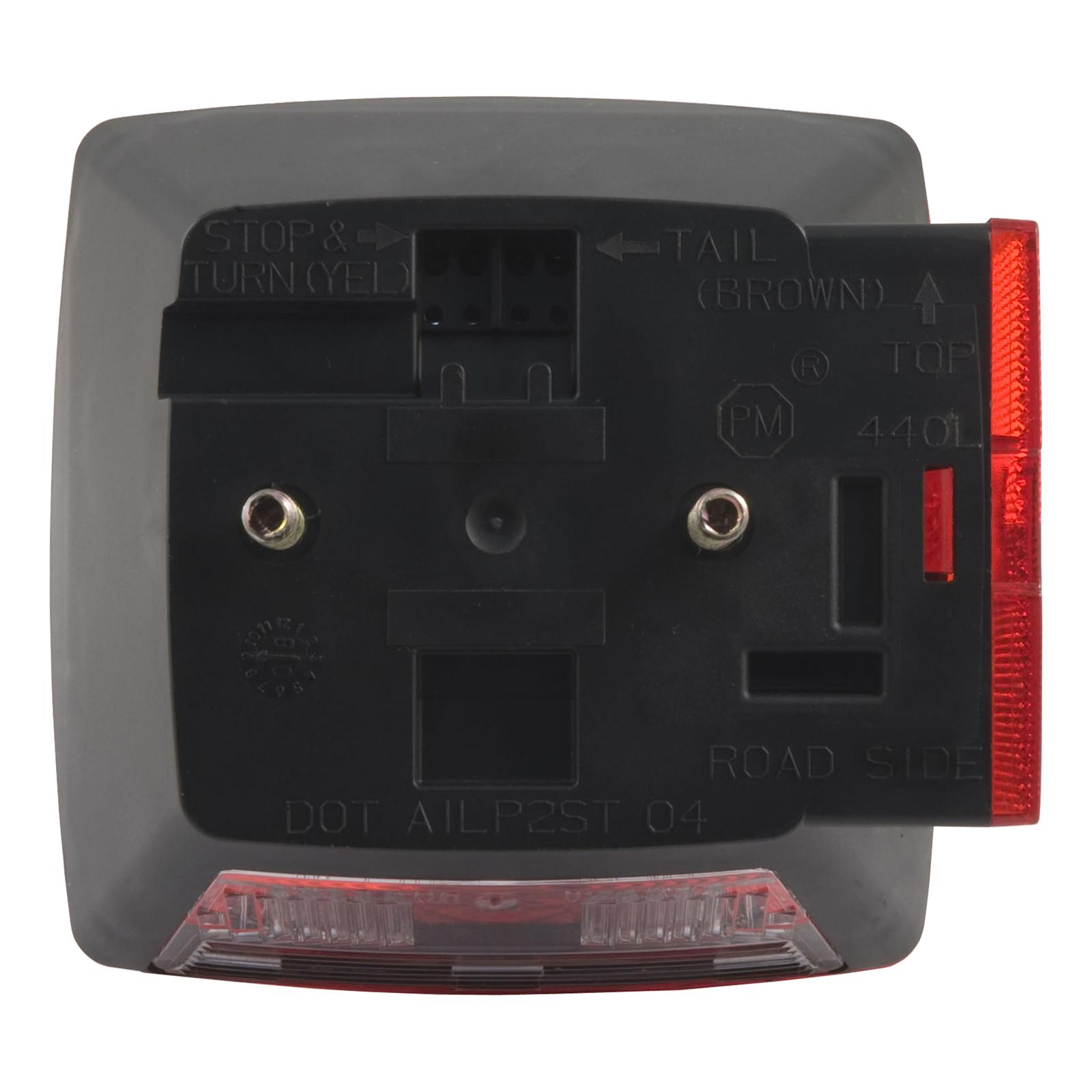 CURT Combination Trailer Lights 53441 Light, Taillight, Red, Stop, Tail, Turn, Rear/Side Reflector, Side Marker, License Illumination, Each thumbnail 4