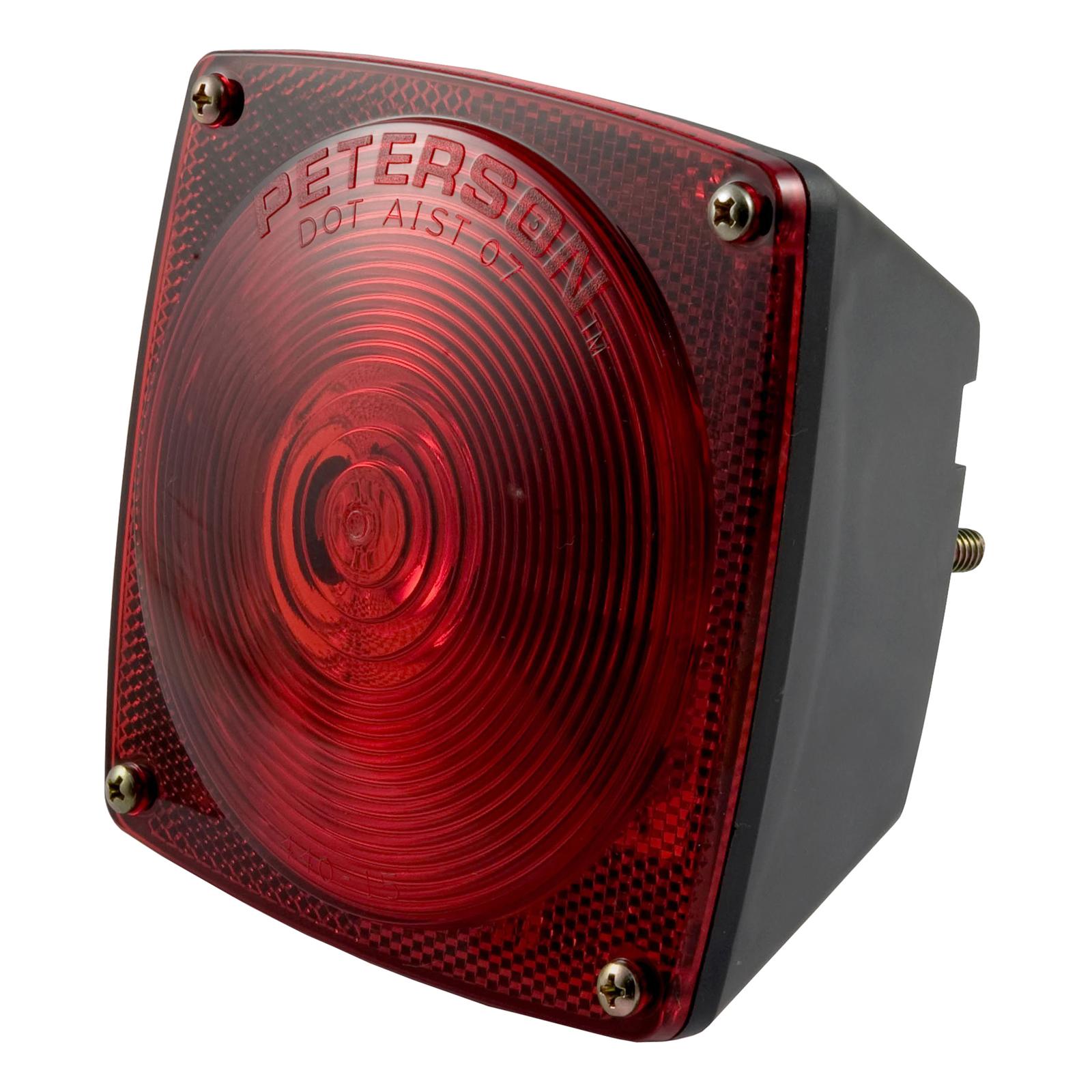 CURT Combination Trailer Lights 53441 Light, Taillight, Red, Stop, Tail, Turn, Rear/Side Reflector, Side Marker, License Illumination, Each thumbnail 2