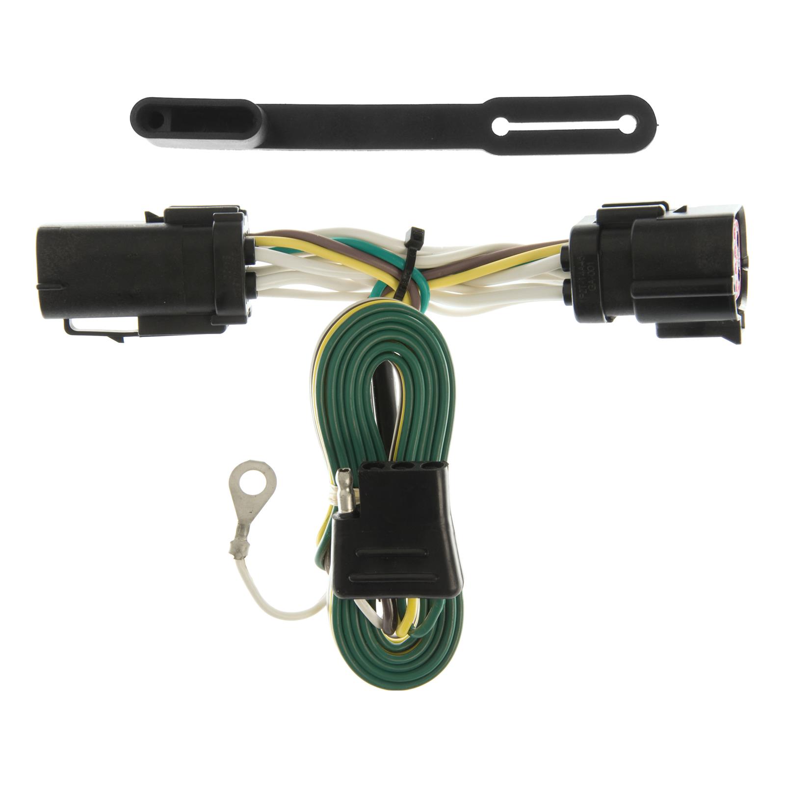 CURT Custom Wiring Connector Harnesses for 1997-2004 F-150, 2004 F-150 HERITAGE, 1997-1999 F-250 - 55256 Vehicle Towing Harness Adapter, Trailer Harness Adapter, 2-Wire, Ford, Each