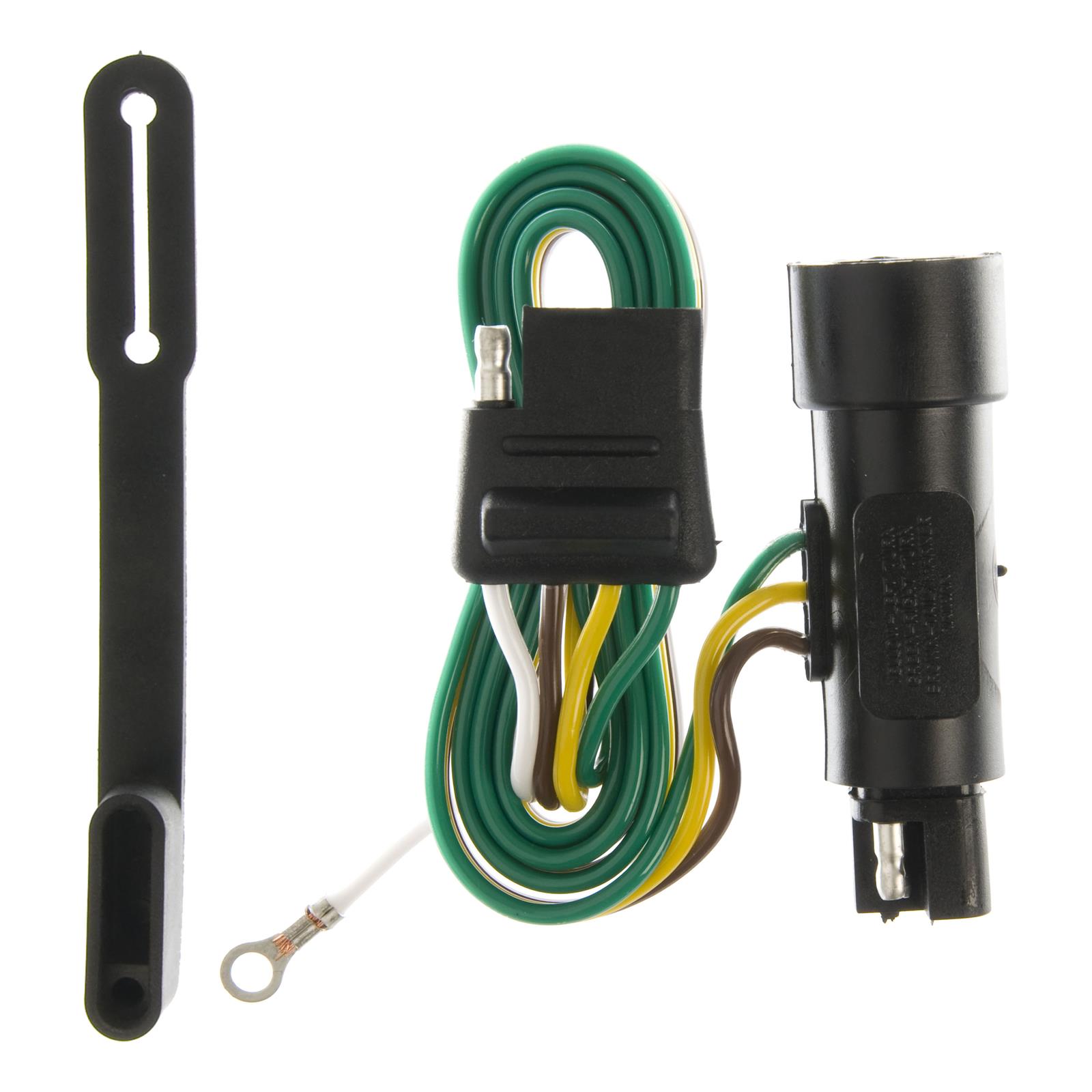 CURT Custom Wiring Connector Harnesses 55301 Vehicle Towing Harness Adapter, T-Connector, 2-Wire System, Ford, Each