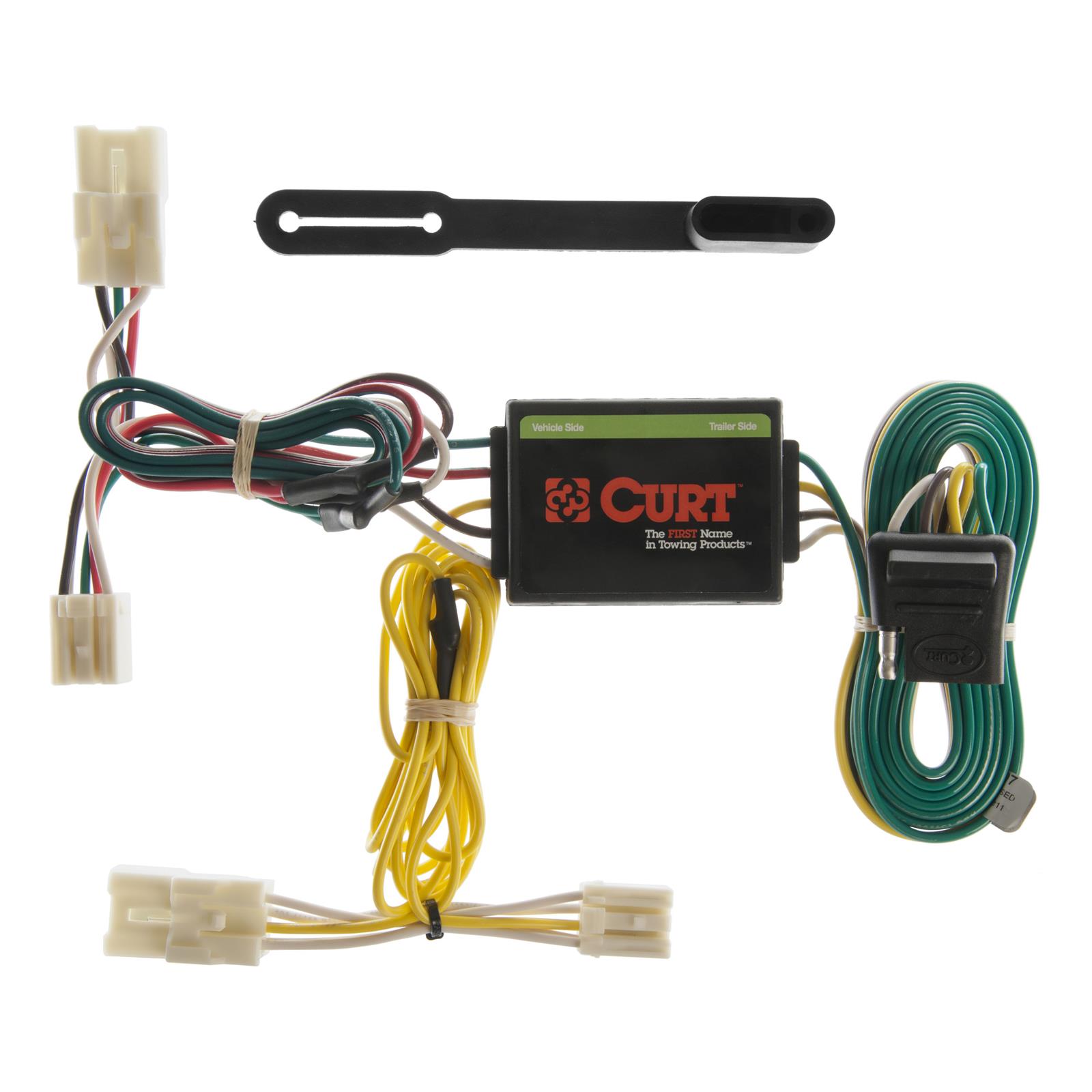 CURT Custom Wiring Connector Harnesses for 2001-2005 RAV4 - 55307 Vehicle Towing Harness Adapter, T-Connector, 3-Wire System, Converter, Toyota, Each