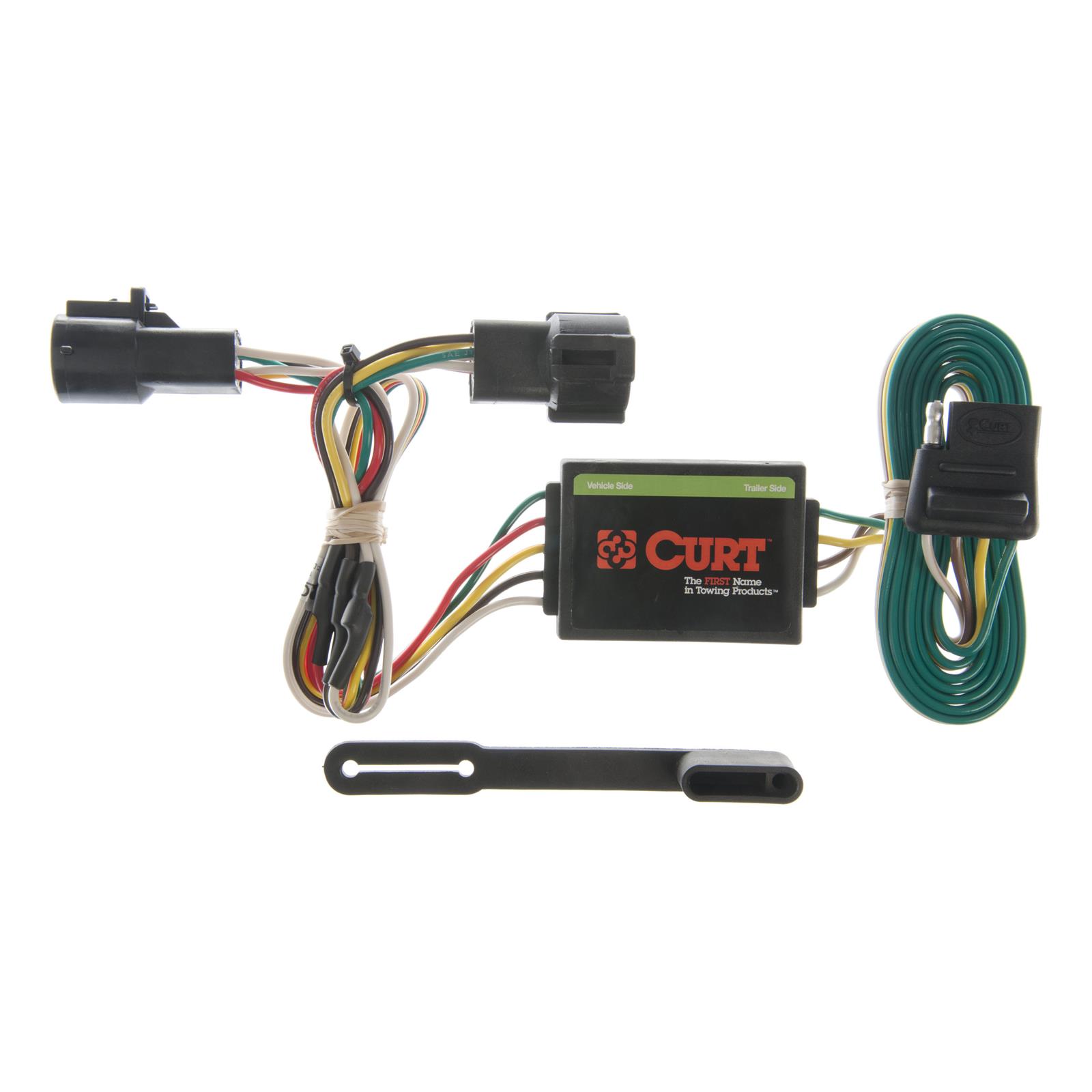 CURT Custom Wiring Connector Harnesses 55325 Vehicle Towing Harness Adapter, T-Connector, 3-Wire System, Converter, Ford/Mazda Each