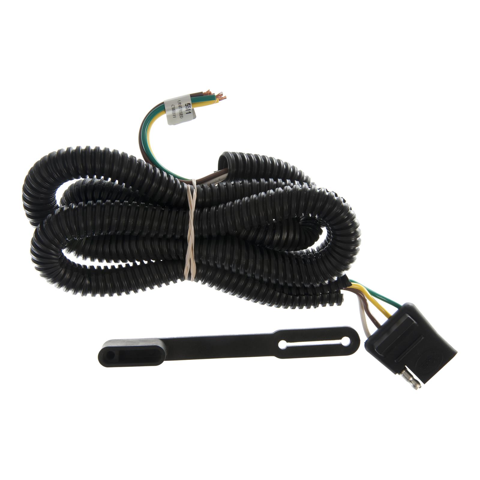CURT Custom Wiring Connector Harnesses 55411 Vehicle Towing Harness Adapter, T-Connector, 2-Wire System, Chevy/GMC/Oldsmobile, Each thumbnail 2