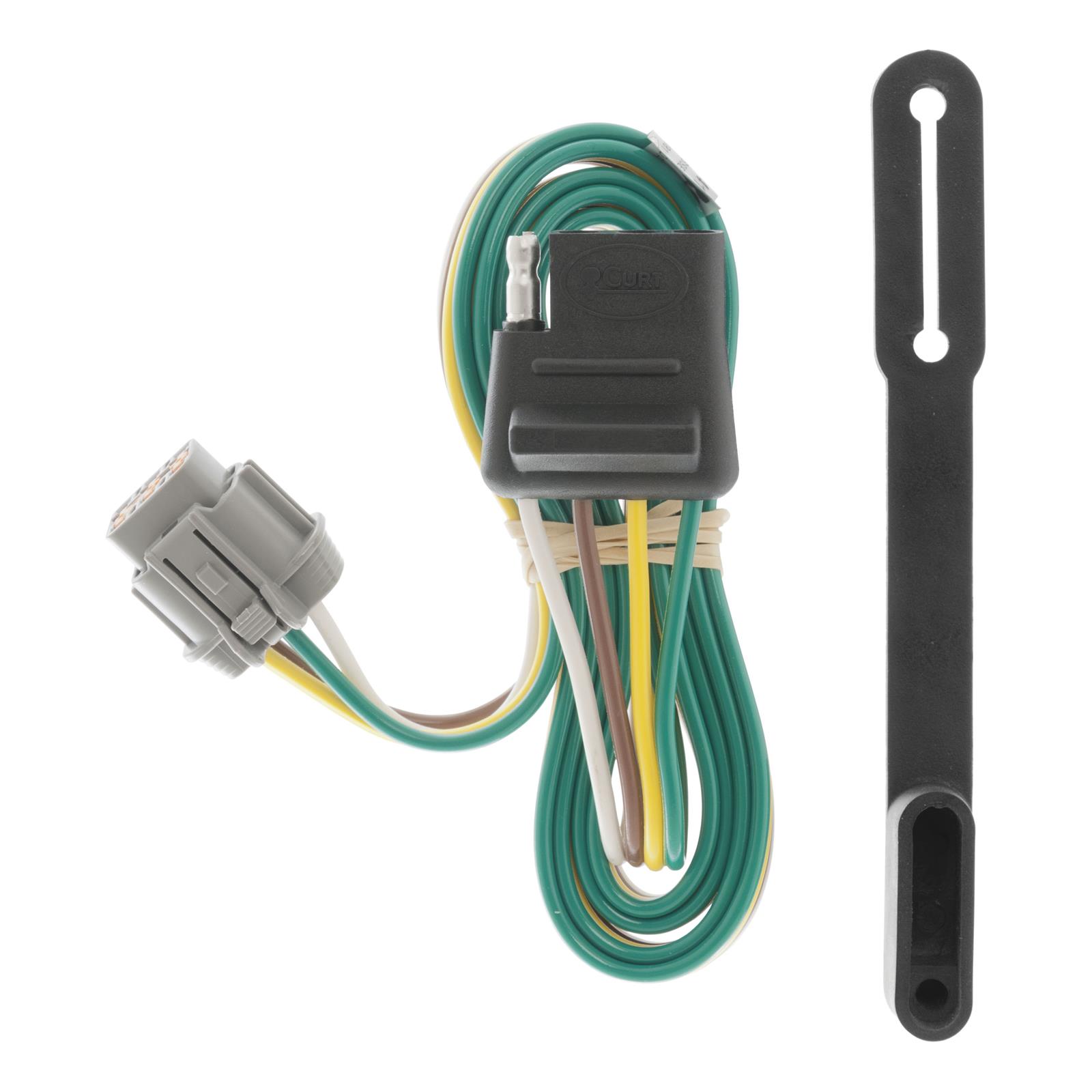 CURT Custom Wiring Connector Harnesses 55441 Vehicle Towing Harness Adapter, T-Connector, 2-Wire System, for Nissan, Each