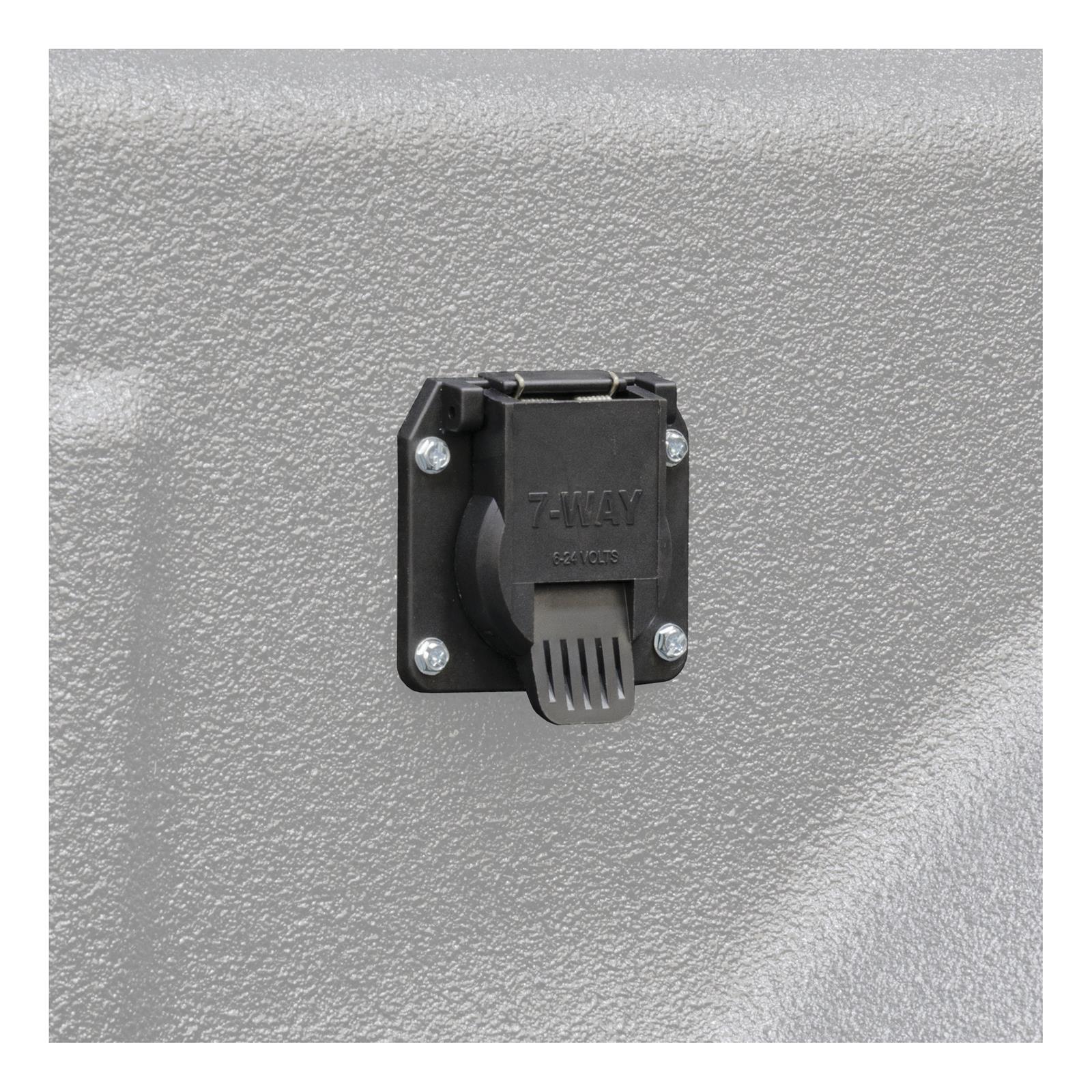 CURT Custom Wiring Connector Harnesses 56000 Vehicle Towing Harness Adapter, 7-Pole 5th Wheel or Gooseneck Harness, 10 Feet, Dodge/Ford/GM/for Nissan, Kit thumbnail 3