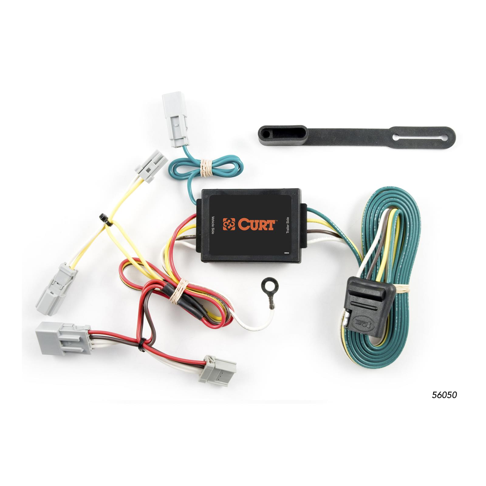 CURT Custom Wiring Connector Harnesses for 2006-2007 ACCORD - 56050 Vehicle Towing Harness Adapter, T-Connector, 3-Wire System, use on Honda®, Each