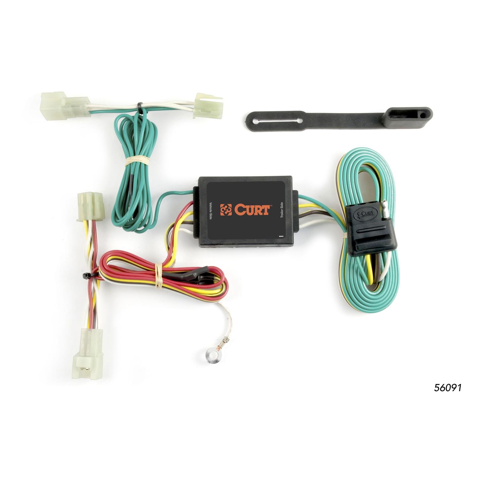 CURT Custom Wiring Connector Harnesses for 2010-2014 LEGACY - 56091 Vehicle Towing Harness Adapter, Trailer Wire
