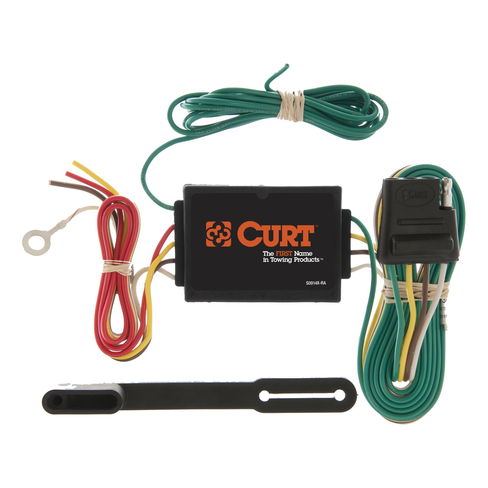 CURT Custom Wiring Connector Harnesses 56130 Vehicle Towing Harness Adapter, Trailer Wire Converter thumbnail 2