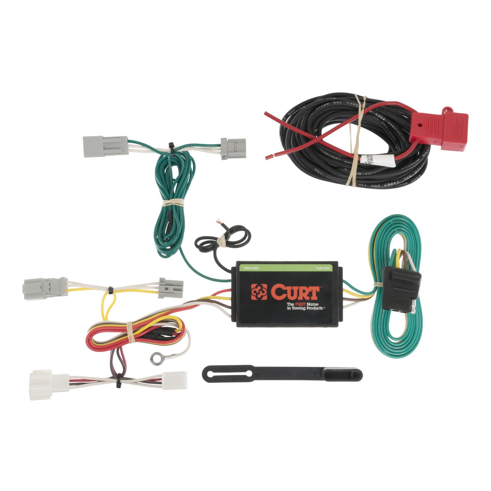 CURT Custom Wiring Connector Harnesses for 2013-2017 ACCORD - 56173 Adapter, Vehicle Towing Harness, T-Connector, use on Honda®, Each