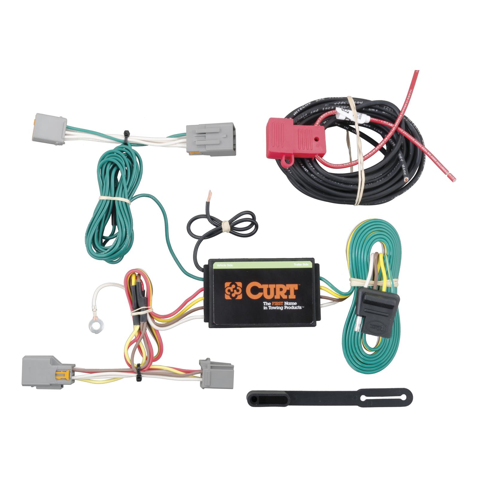 CURT Custom Wiring Connector Harnesses for 2014-2023 TRANSIT CONNECT - 56218 Adapter, Vehicle Towing Harness, T-Connector, Ford, Each