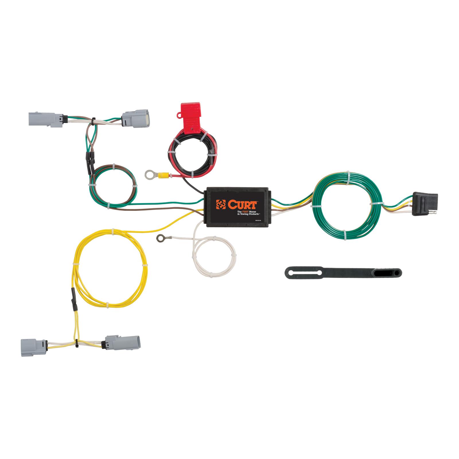 CURT Custom Wiring Connector Harnesses for 2015-2023 CHALLENGER - 56230 T-Connector, Vehicle Towing Harness Adapter, Dodge, Kit