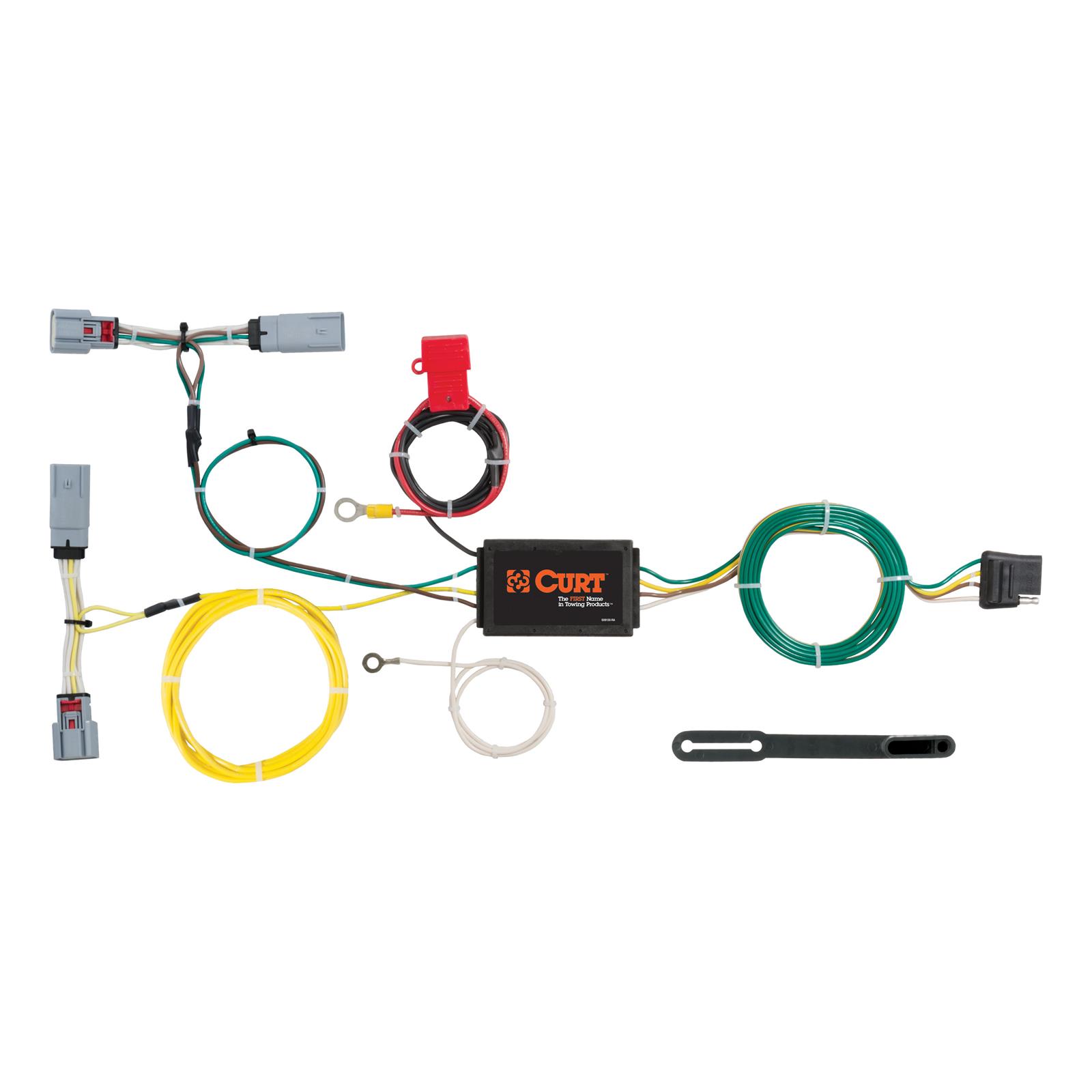 CURT Custom Wiring Connector Harnesses for 2015-2023 300 - 56235 Vehicle Towing Harness Adapter, T-Connector Type, Chrysler, Each