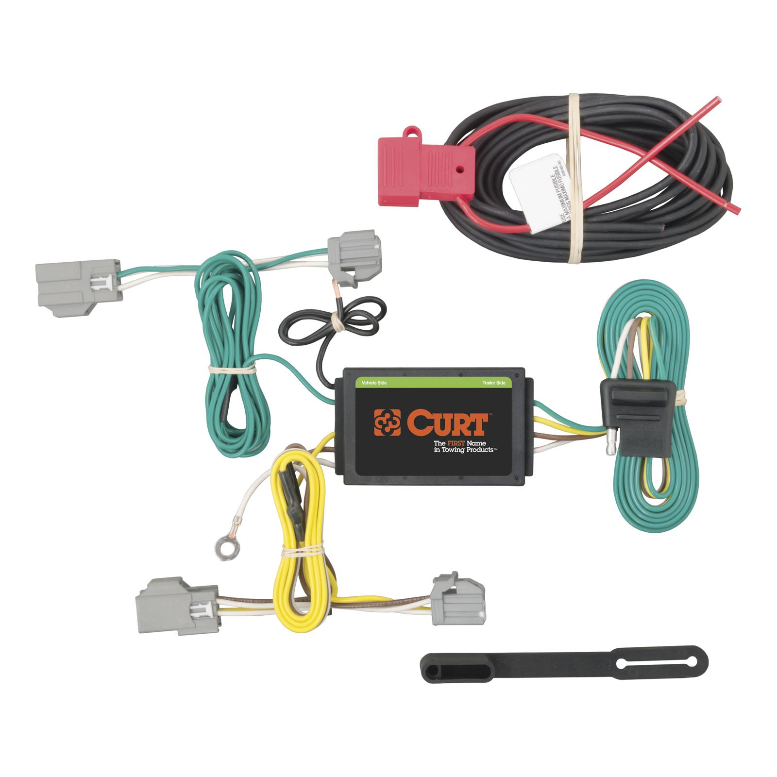 CURT Custom Wiring Connector Harnesses for 2015-2017 200 - 56242 Adapter, Vehicle Towing Harness, T-Connector, Chrysler, Each