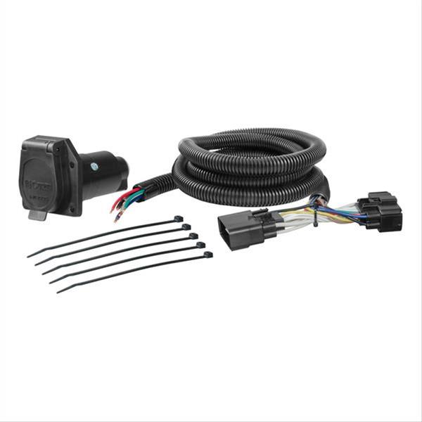 Curt Manufacturing Vehicle Towing Harness Adapter Replacement Parts 56306 CONNECTOR FACTORY TYPE 7-WAY