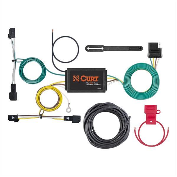 Curt Manufacturing - Trailer Wiring Harnesses for 2016-2025 MALIBU 56313 WIRING CUSTOM VEHICLE TO TRAILER