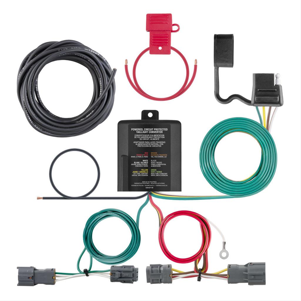 CURT Custom Wiring Connector Harnesses 56328 CUSTOM VEHICLE TO TRAILER WIRING KIA SORENTO 2011 2013