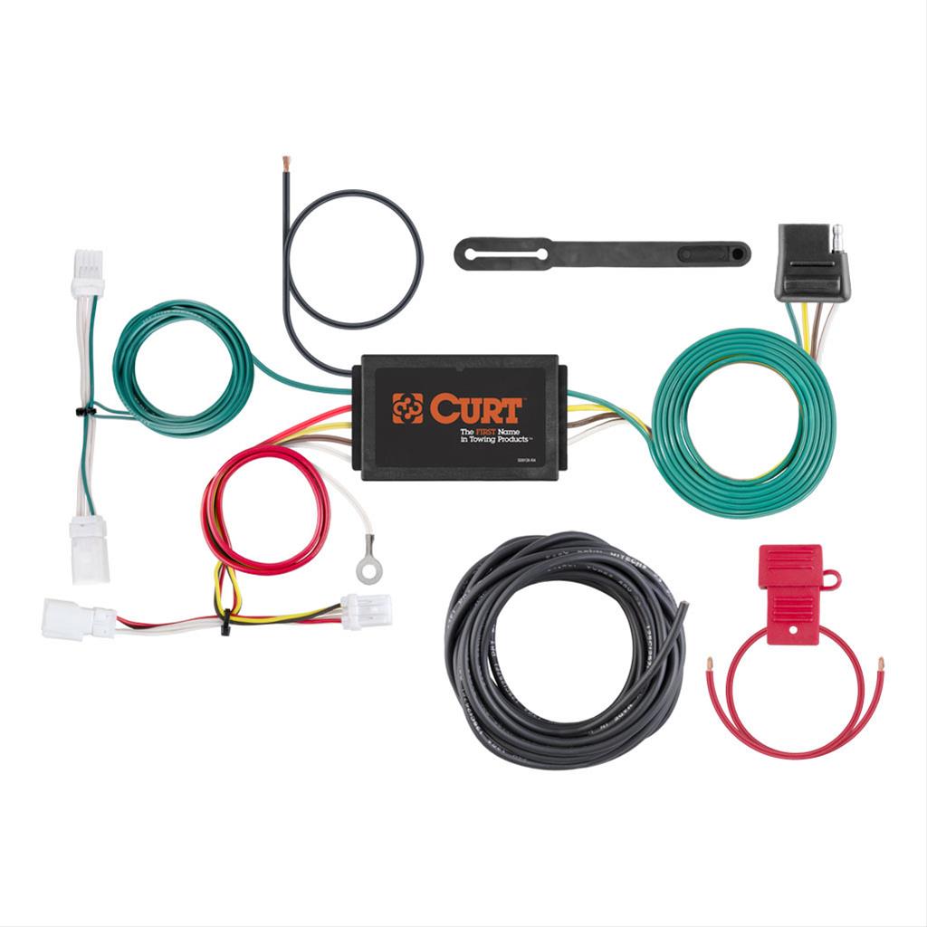 Curt Manufacturing - Trailer Wiring Harnesses for 2017-2022 NIRO 56376 CUSTOM VEHICLE TO TRAILER WIRING KIA 2017 2017