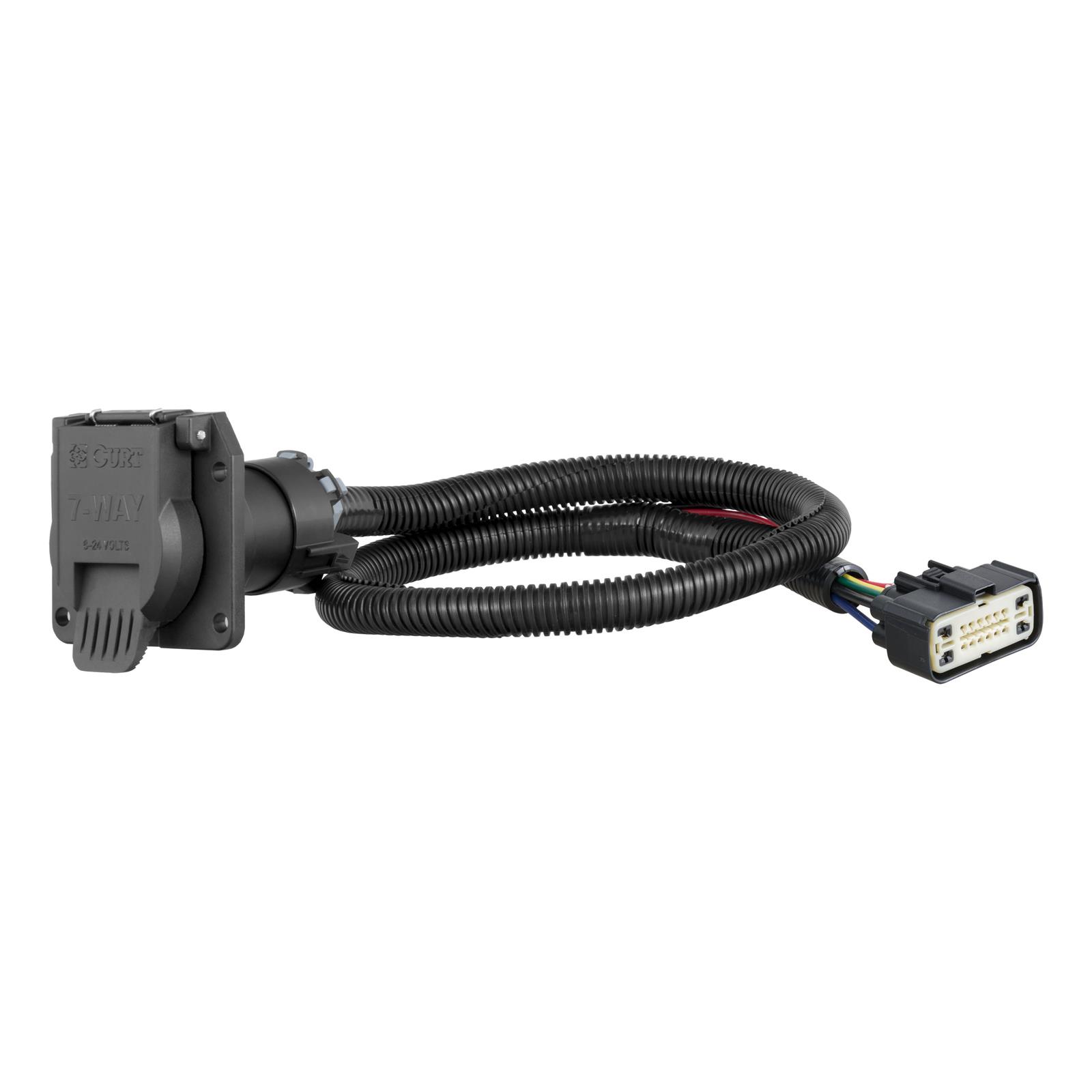 CURT Towing Harness Sockets and Plugs 56393 Vehicle Socket, 7-Way RV Blade, Buick, Chevy, GMC, Each
