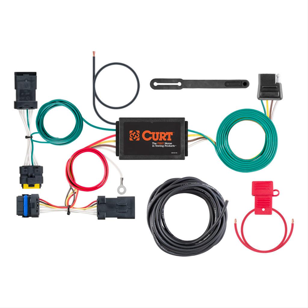 Curt Manufacturing - Trailer Wiring Harnesses for 2014-2019 VERSA 56400 Wire Connector