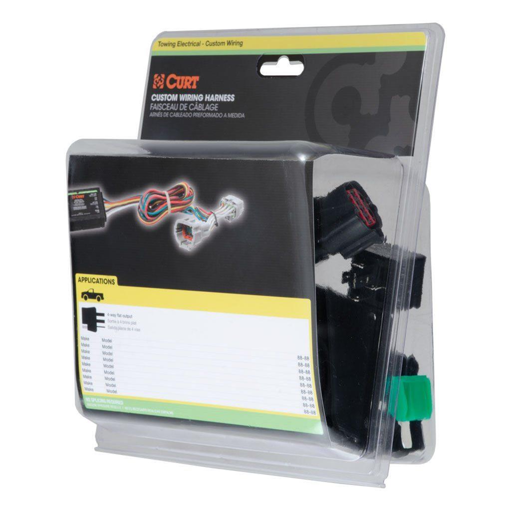 CURT Custom Wiring Connector Harnesses for 2019-2024 RANGER - 56431 Trailer Wire Connector, T-Connector, 7-Way RV, Ford, Each thumbnail 2