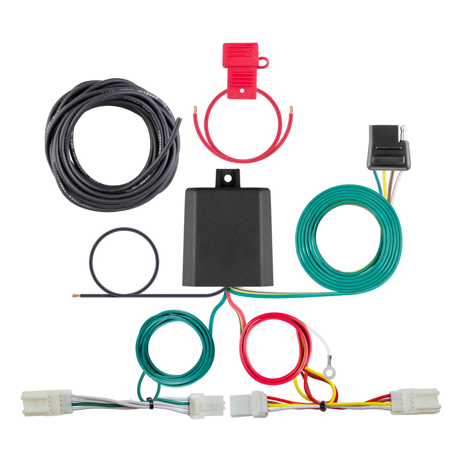 CURT Custom Wiring Connector Harnesses for 2020-2025 VENUE - 56451 Vehicle Towing Harness Adapter, Trailer Kit, Harness, 4-Way Flat Output, Hyundai Venue, Each