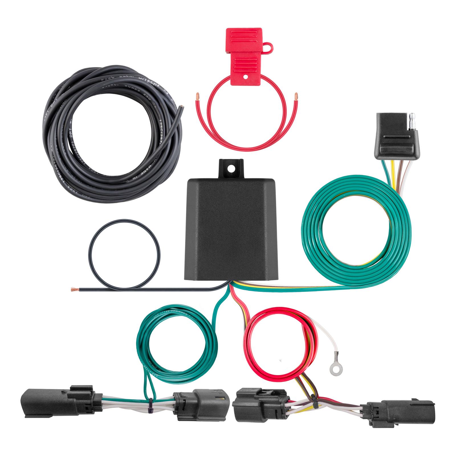 CURT Custom Wiring Connector Harnesses for 2020-2025 ENCORE GX - 56456 Vehicle Towing Harness Adapter, Trailer Kit, Harness, 4-Way Flat Output, Buick Encore, Each thumbnail 4
