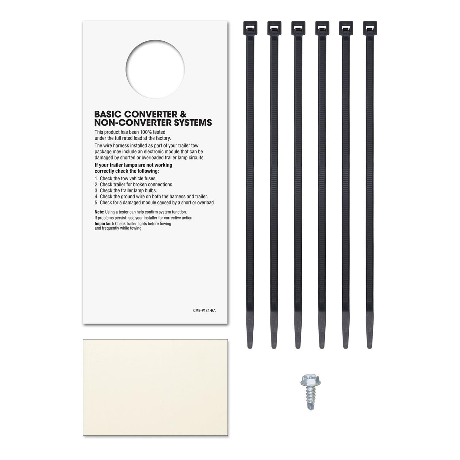 Curt Manufacturing - Wiring Connectors and Pigtails for 2019-2024 FORTE 56457 Trailer Connector Kit, Custom Harness, 4-Way Flat Output, Select Kia Forte thumbnail 4
