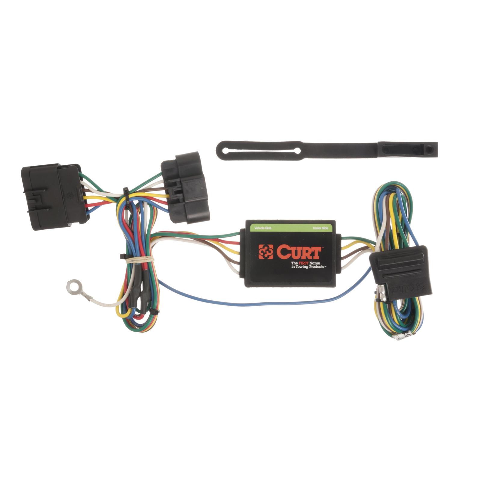 CURT Custom Wiring Connector Harnesses 56510 Adapter, Vehicle Towing Harness, T-Connector, Chevy, GMC, Isuzu, Each