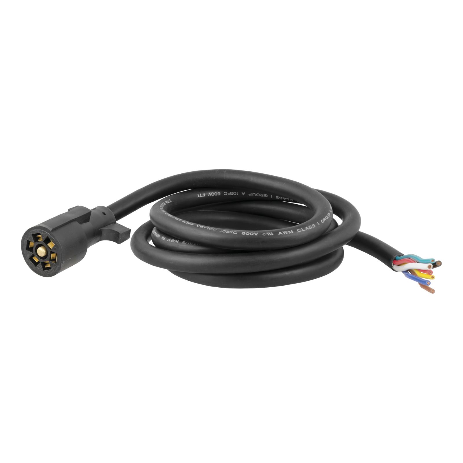 Curt Manufacturing Trailer Wiring Harnesses 56622 7-WAY ROUND RV BLADE