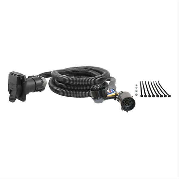 CURT Custom Wiring Connector Harnesses 57010 Harness Extension Vehicle-toTrailer Harness Extension 2015-2016 Ford F-150 All thumbnail 2