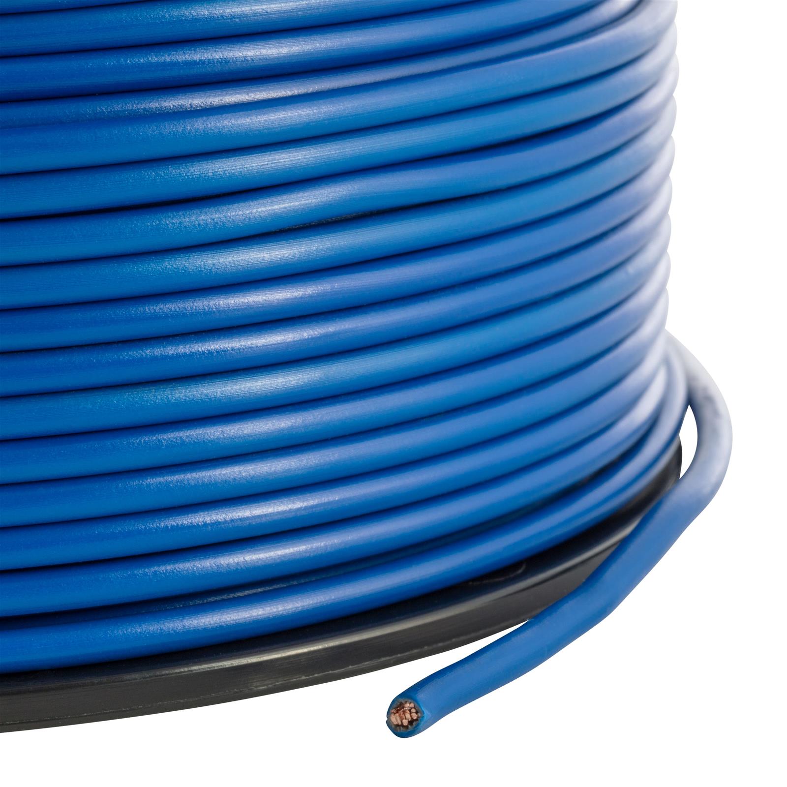 CURT Trailer Wiring Harnesses 57036 Wire, Bulk, Trailer, Single Conductor, 12 ga., 60 v, Blue, 500 ft. Roll, Each thumbnail 2