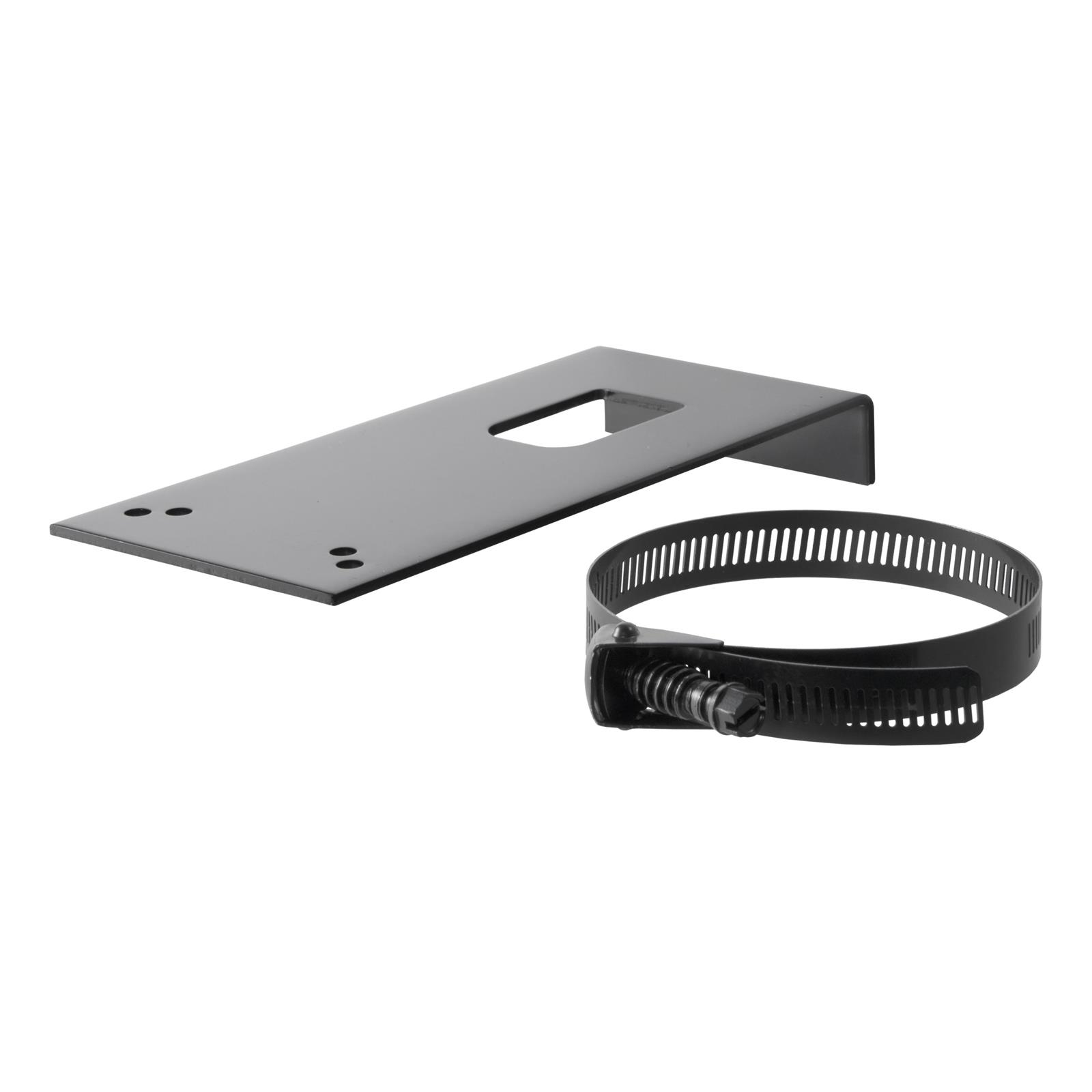 CURT Trailer Wire Connector Brackets 57202 Mounting Bracket, 7-pole Socket, Steel, Black, Each