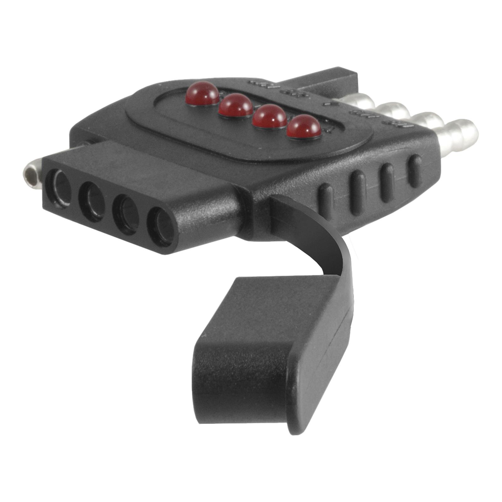 CURT LED Connector Testers 57505 Circuit Tester, 5-Way Flat Connector, Each