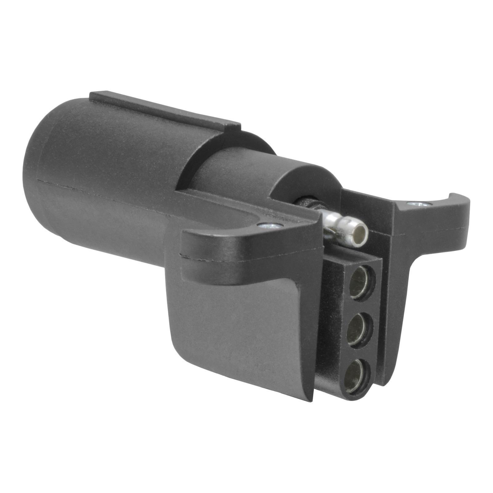 CURT Trailer Harness Adapters 57620 Vehicle Towing Adapter, 6 Way Round to 4 Way Flat thumbnail 2