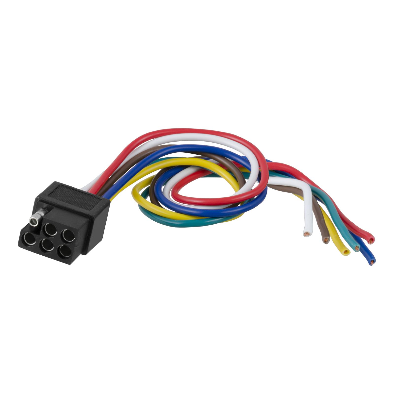 Curt Manufacturing Trailer Wiring Harnesses 58035 6-WAY SQUARE CONNECT