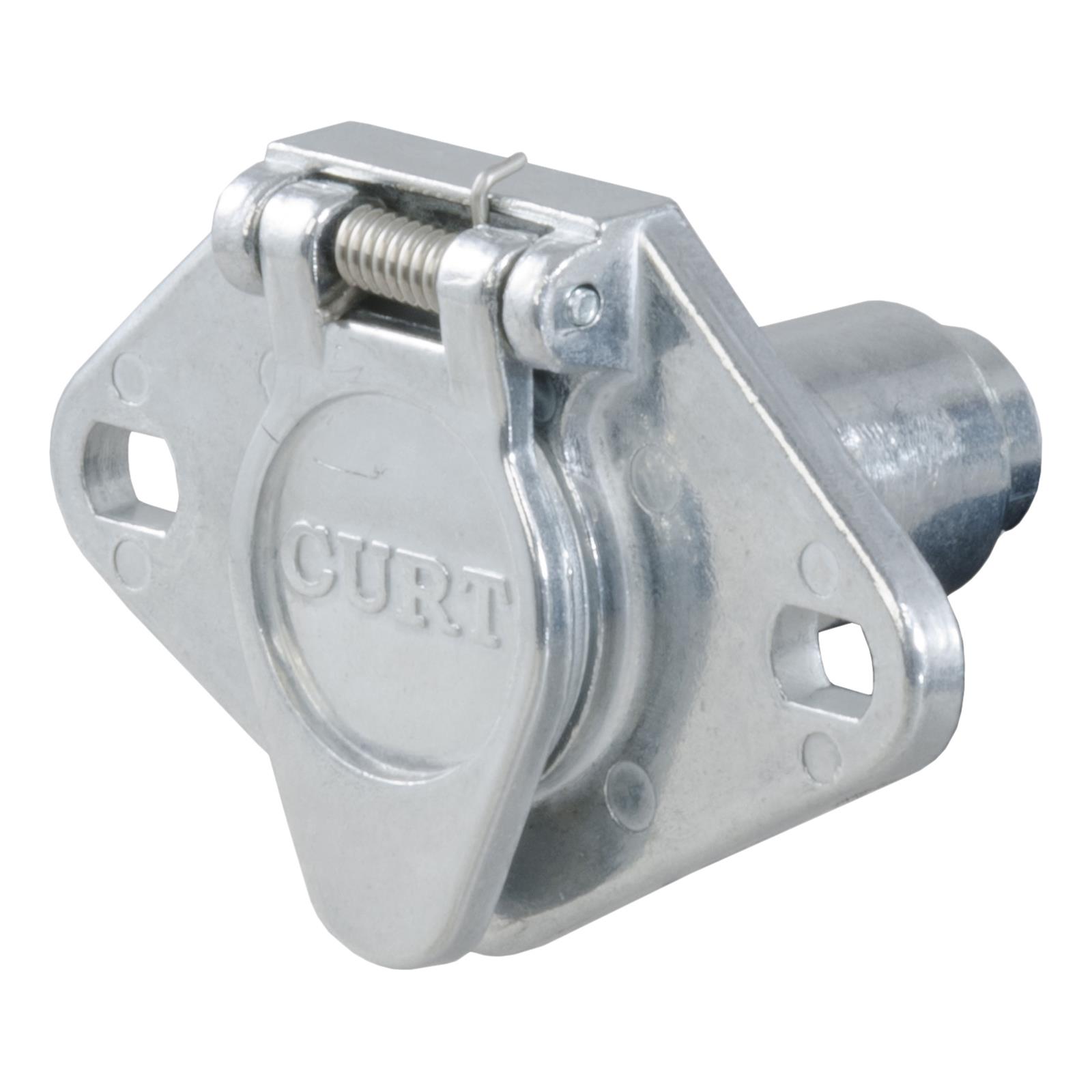 CURT Trailer Harness Adapters 58091 6-POLE DIE-CAST CONNECT CAR END thumbnail 2