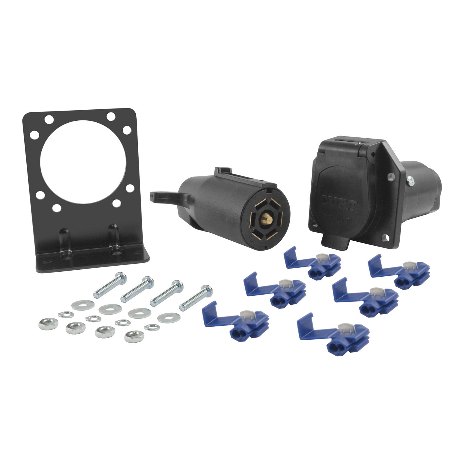 Curt Manufacturing 58152 CURT Trailer Harness Adapters Summit Racing