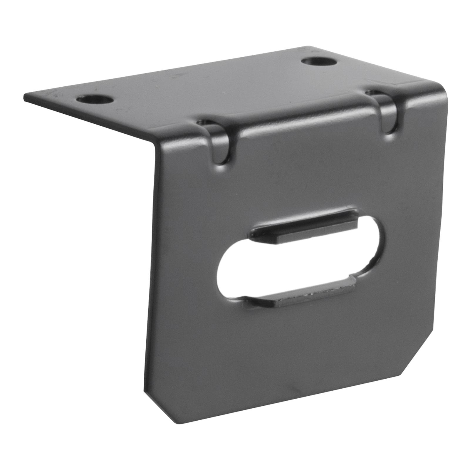 CURT Trailer Wire Connector Brackets 58301 Vehicle Towing Harness Adapter Mounting Bracket, Bracket, 4 Flat, Each thumbnail 2