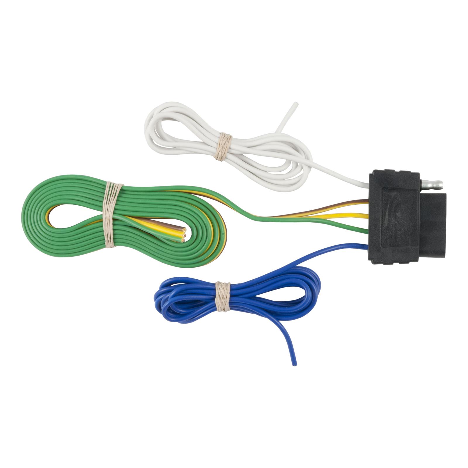 Curt Manufacturing Vehicle Towing Harness Adapters 58531 I-53 5-FLAT CAR END thumbnail 2