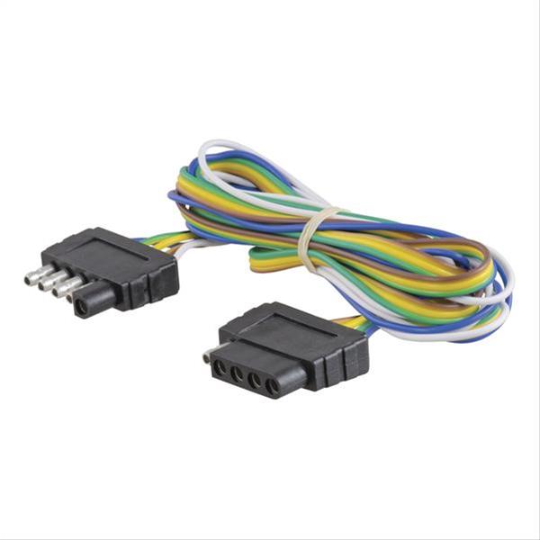 Curt Manufacturing Vehicle Towing Harness Adapters 58551 5-FLAT LOOP 72 IN PA thumbnail 2