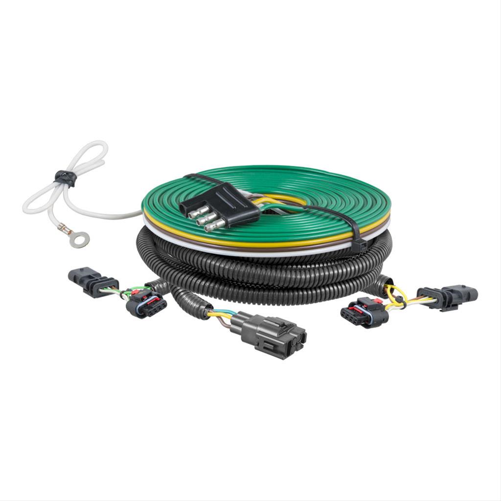 CURT Custom Towed-Vehicle RV Wiring Harnesses for 2013-2016 ACADIA, 2017 ACADIA LIMITED, 2013-2017 ENCLAVE - 58908 HARNESS BUICK 2013
